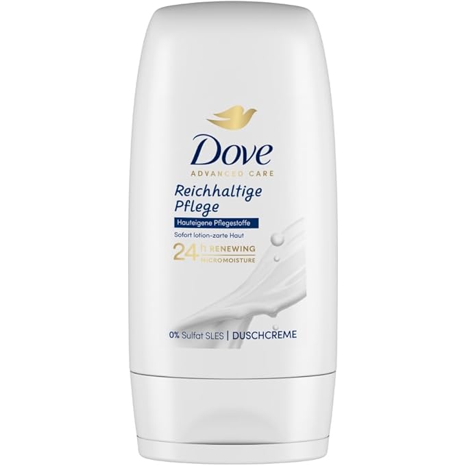 Dove Dry Skin Deep Moisture Shower Gel with Triple Moisturising Serum 55ml